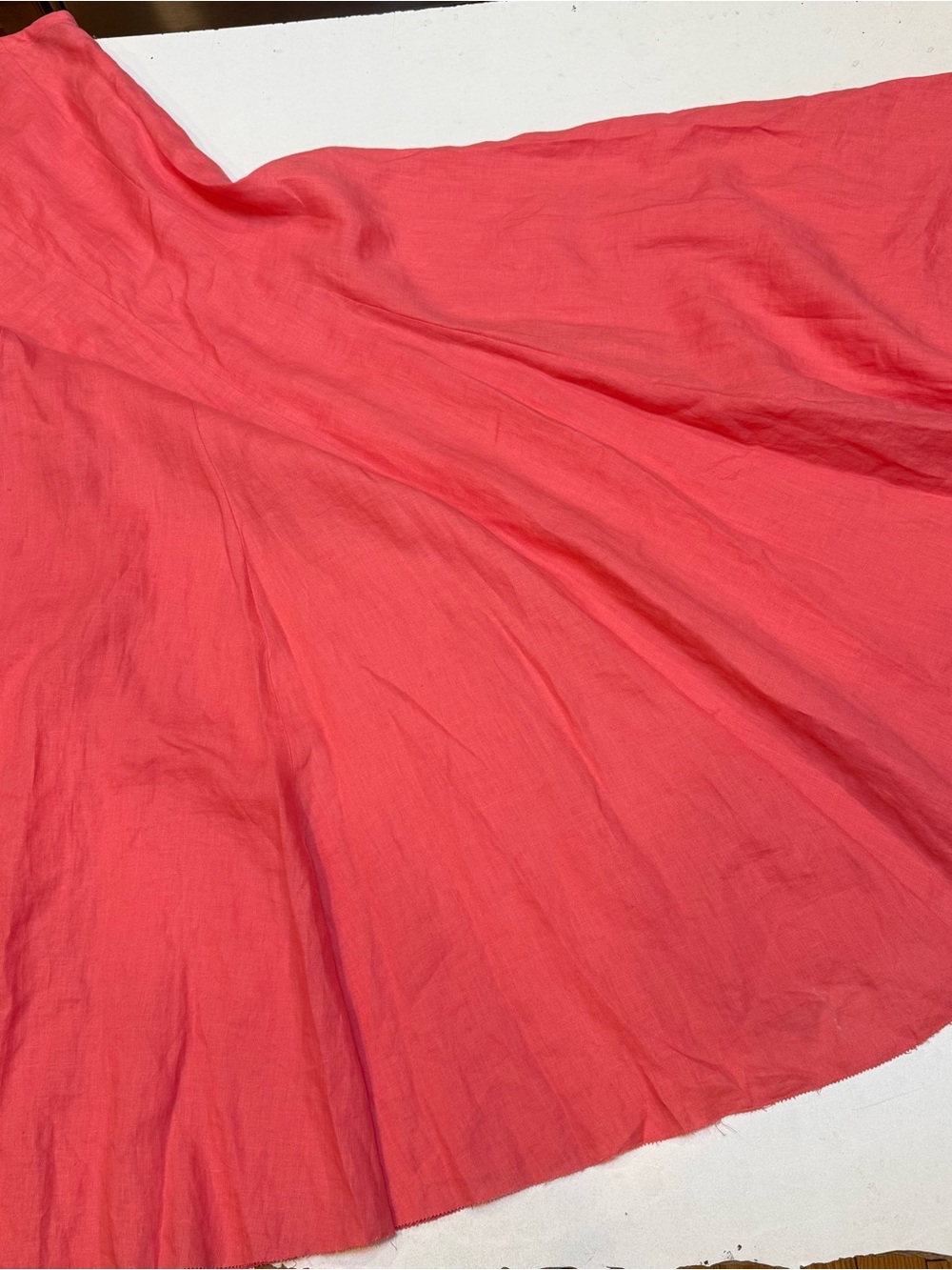 Eileen Fisher Coral Skater Midi Skirt